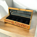 5 Watches – Carving – Glass Top – Black