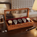 5 Watches – Carving – Glass Top