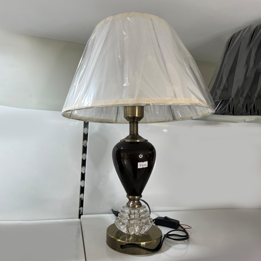 Wooden Side Lamp