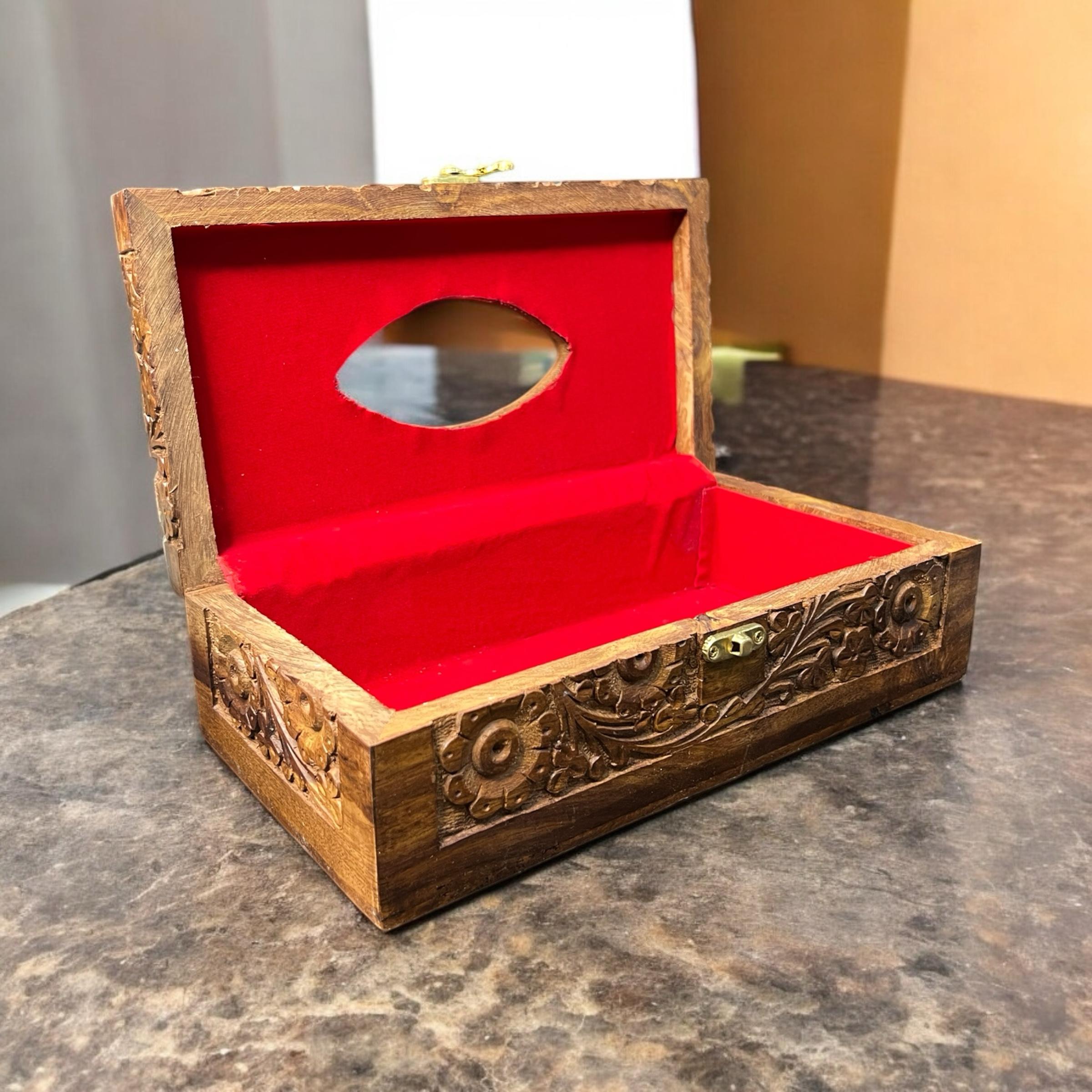 Tissue Box – Full Carving