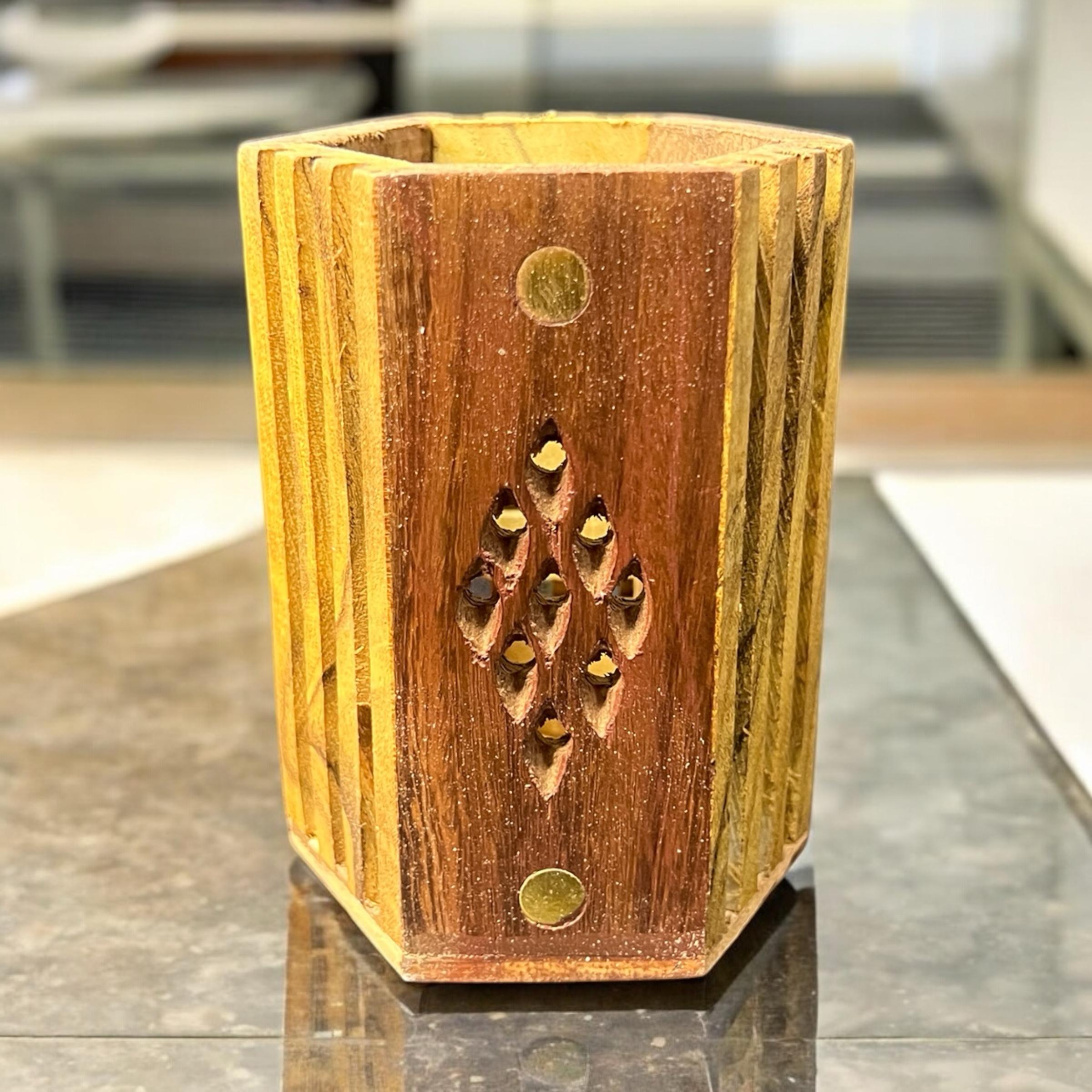 Wooden Pen Storage